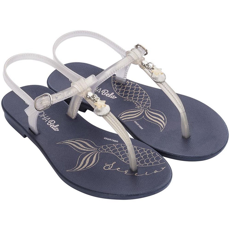 Kids' Ipanema Cacau Sereia Sandals Navy | QEPWSTC-60