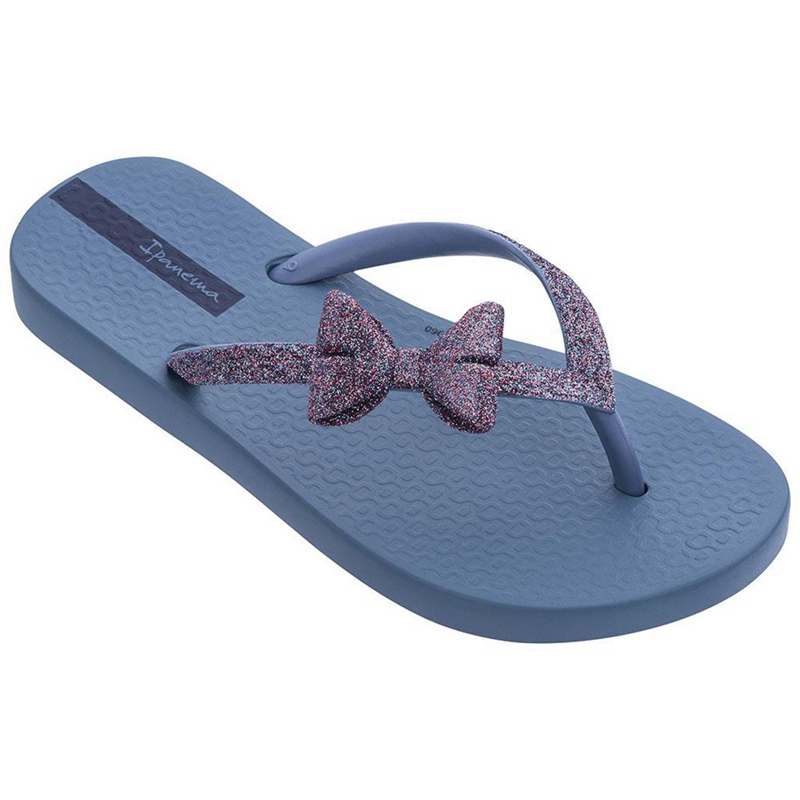 Kids' Ipanema Lolita IV Flip Flops Blue | ECGQTIF-32