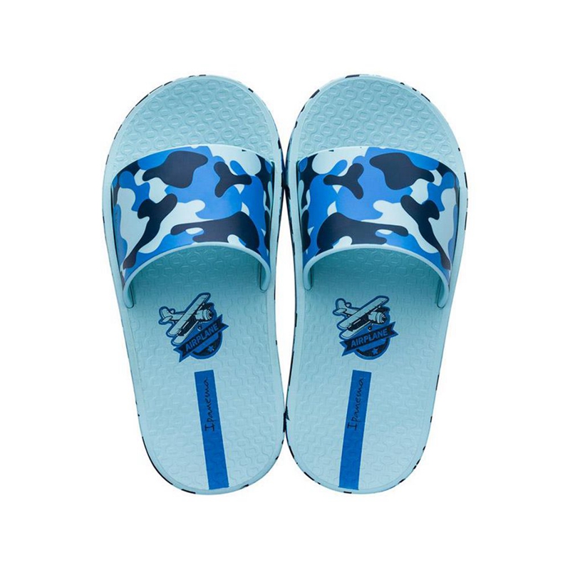 Kids' Ipanema Slippy Sandals Turquoise | EKLIWSA-05