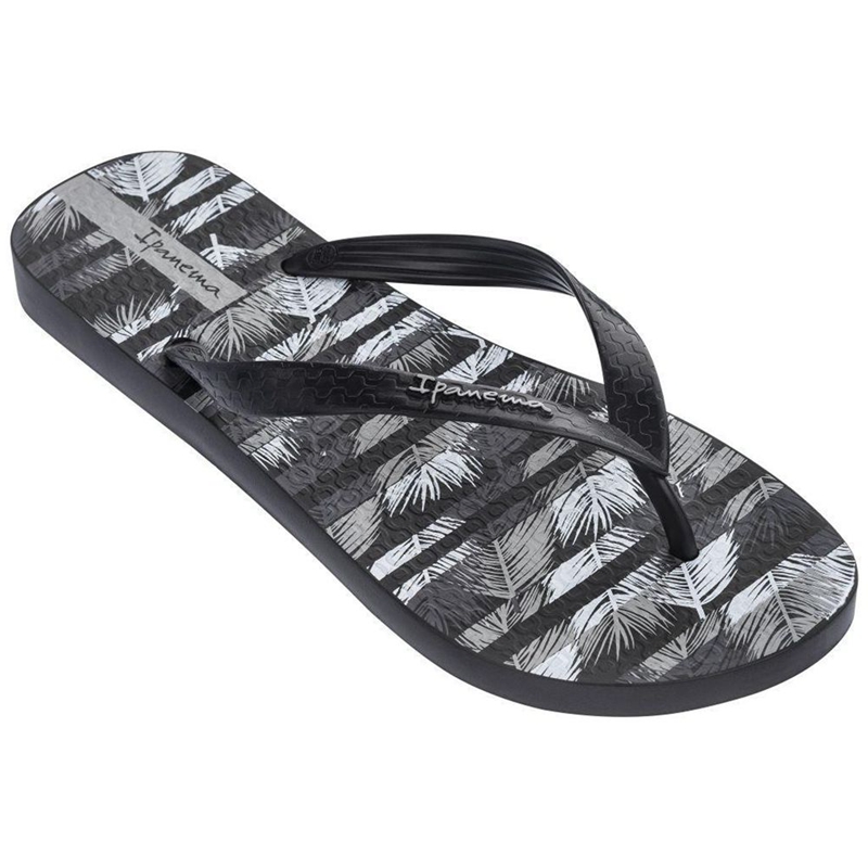 Men's Ipanema Parati IV Ad Flip Flops Black | AZWDTOG-73