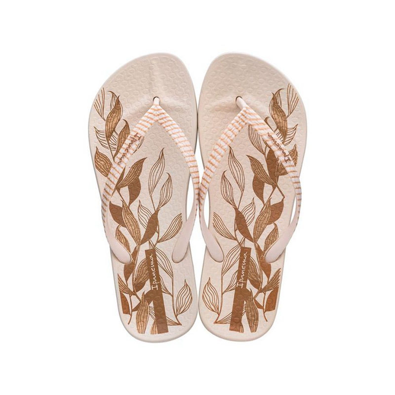 Women's Ipanema Ana Nature IV Flip Flops White | LSIPGXT-28