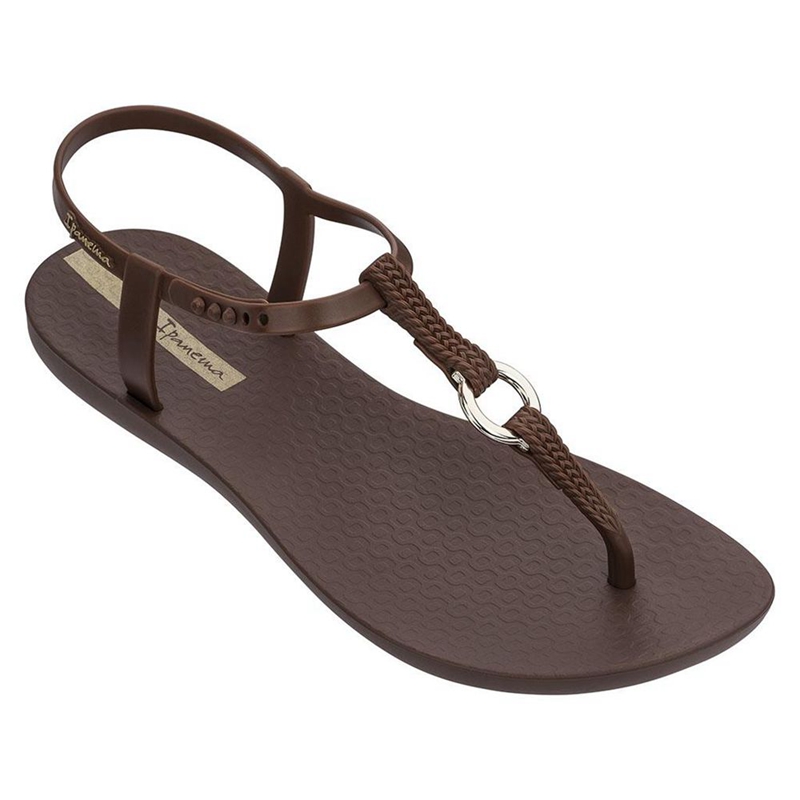 Women's Ipanema Charm VII Aro Sandals Brown | VZAWYFL-86