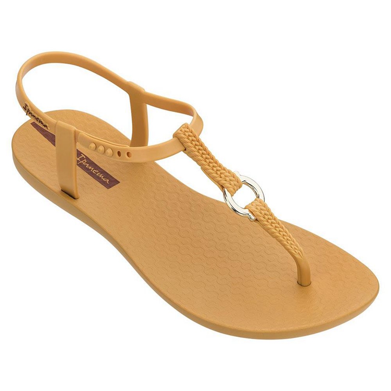 Women's Ipanema Charm VII Aro Sandals Yellow | GQPTSWA-06