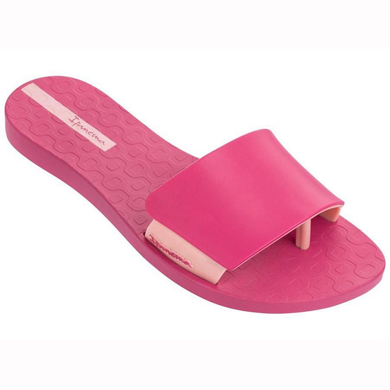 Women's Ipanema Livia Flip Flops Pink | CAVYGOL-89