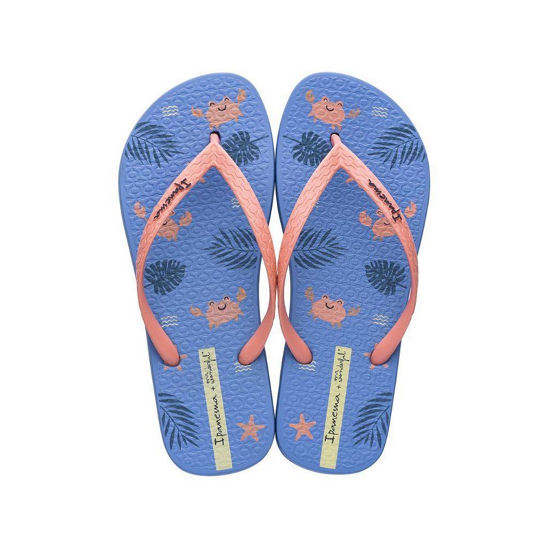 Women's Ipanema Mr. Wonderful II Flip Flops Blue | CTJYQKV-75