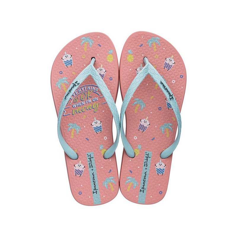 Women's Ipanema Mr. Wonderful II Flip Flops Pink | NEOSJIH-42