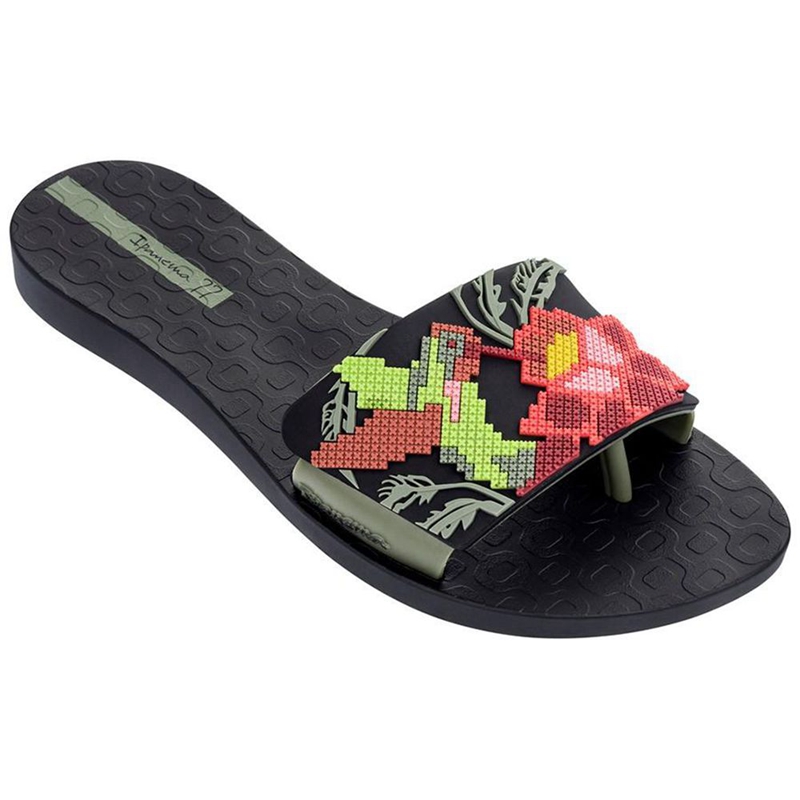 Women's Ipanema Nectar Sandals Black | VSQCROZ-71