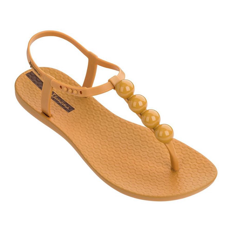 Women's Ipanema Pearl Sandals Yellow | RJMQPAF-81