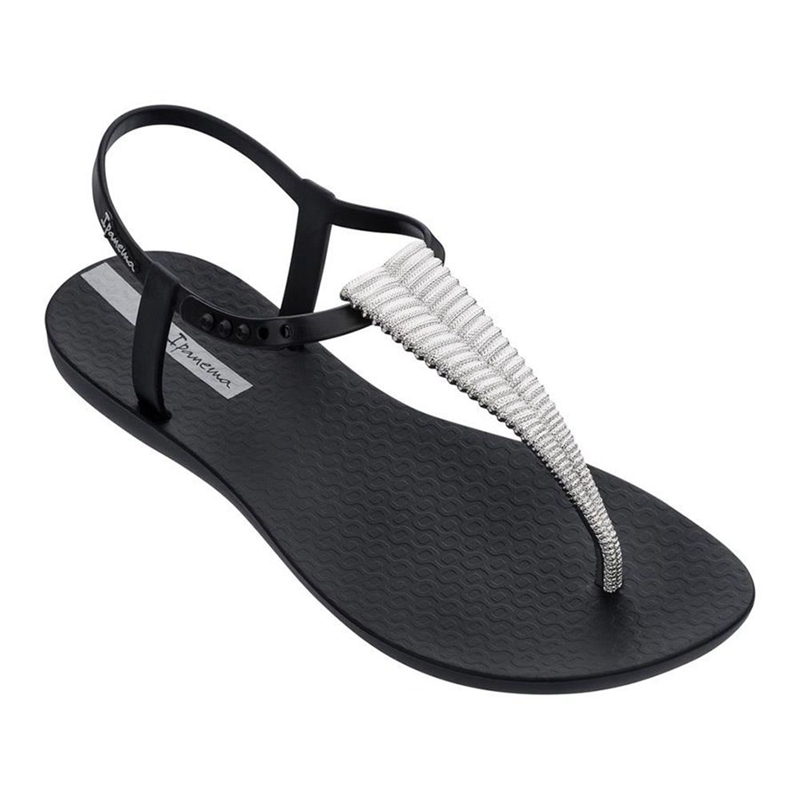 Women's Ipanema Ribba Sandals Black | UQAYDHS-10