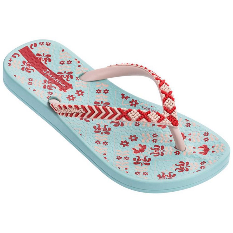 Kids\' Ipanema Ana Lovely II  Flip Flops Green | CMOXVWZ-16