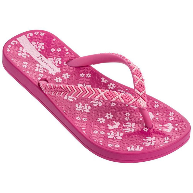 Kids\' Ipanema Ana Lovely II  Flip Flops Pink | GAUIWFX-20