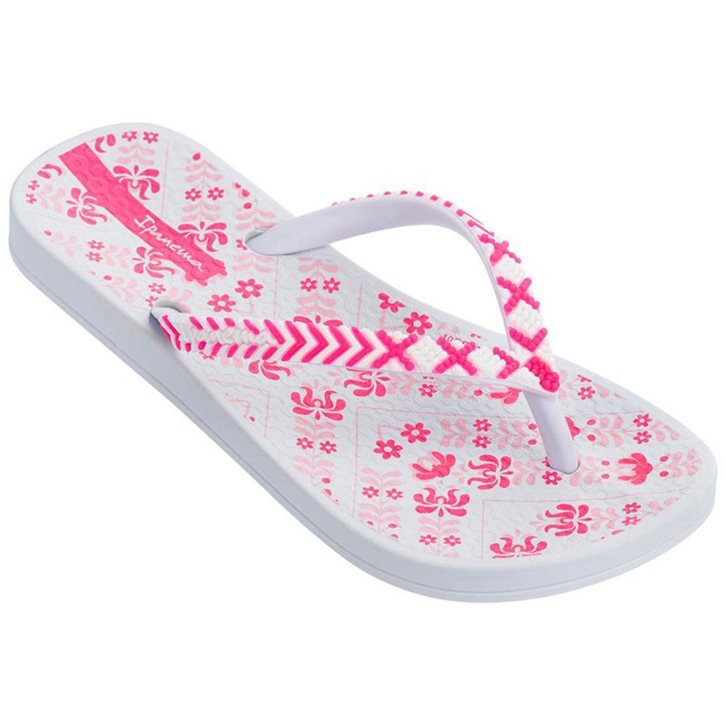 Kids\' Ipanema Ana Lovely II  Flip Flops White | MGBVQLU-78