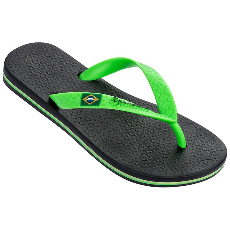 Kids\' Ipanema Brazil Flip Flops Green | HOCUZLY-89