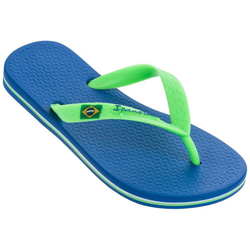 Kids\' Ipanema Brazil Flip Flops Green | PYSETBC-35