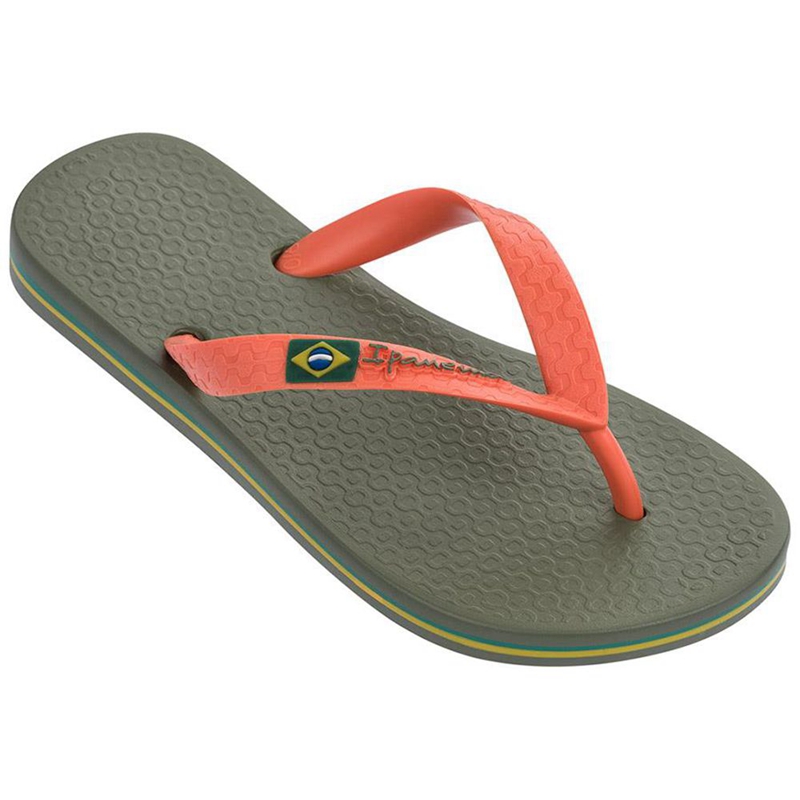 Kids\' Ipanema Brazil Flip Flops Orange | QNEROFV-62