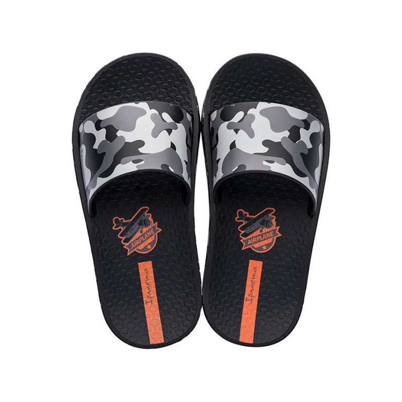 Kids\' Ipanema Slippy Sandals Black | TMIVEDQ-92