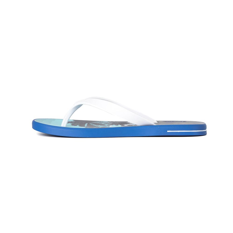 Men's Ipanema 10 Palm Flip Flops Blue | FOVTCBK-26