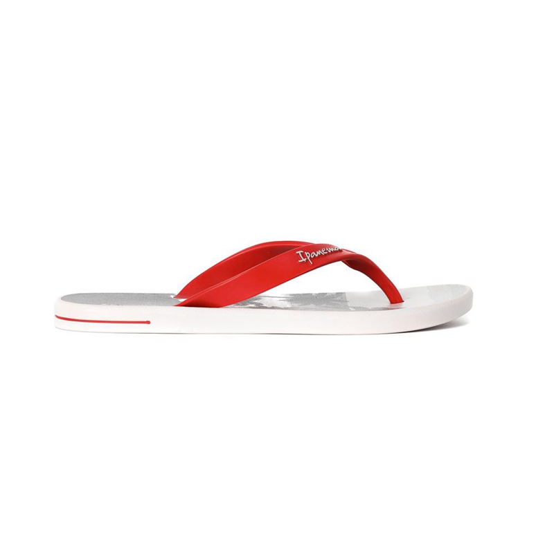 Men's Ipanema 10 Palm Flip Flops Grey | FZIRPMY-35