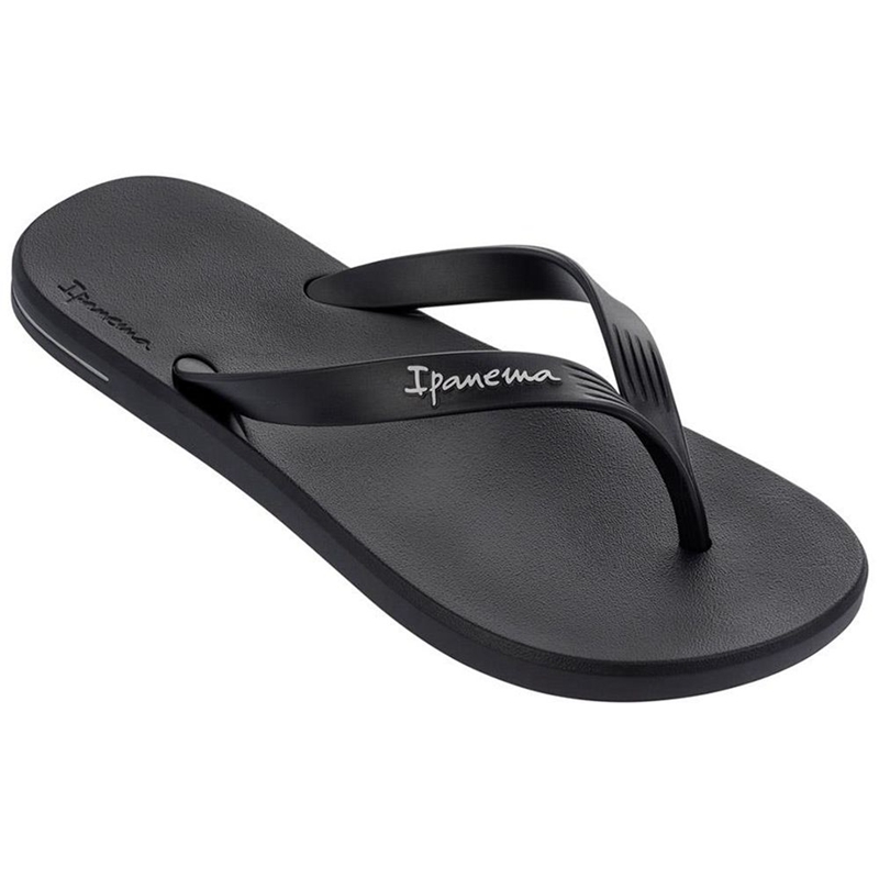 Men\'s Ipanema Posto 10 Flip Flops Black | RMLZBDV-82