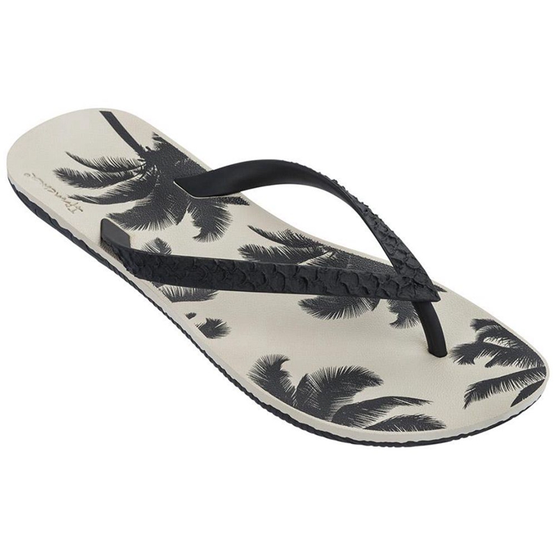 Men\'s Ipanema RJ Flip Flops Black | DKPUZEL-05