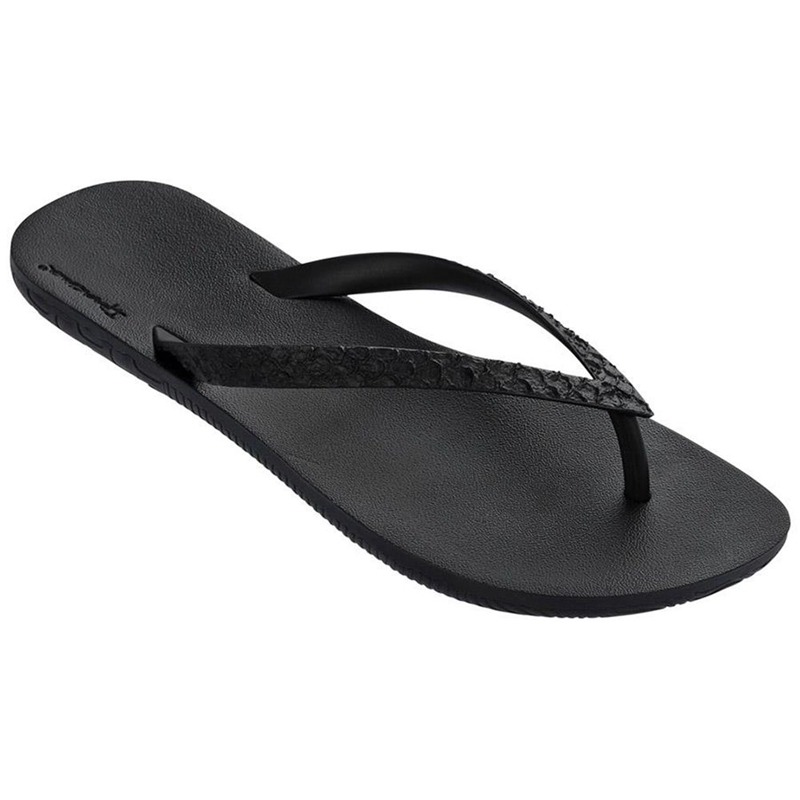 Men\'s Ipanema RJ Flip Flops Black | IPCMZEN-26