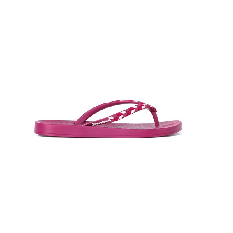 Women's Ipanema Ana Lovely X  Flip Flops Pink | VRIHXWA-42