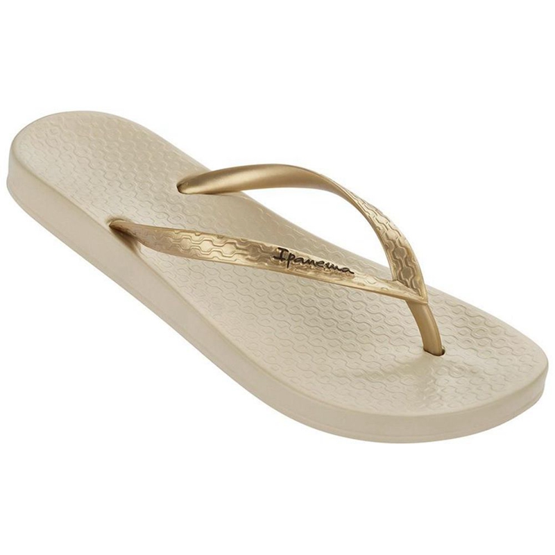 Women\'s Ipanema Ana Tan Flip Flops Beige | XBRSIOV-15