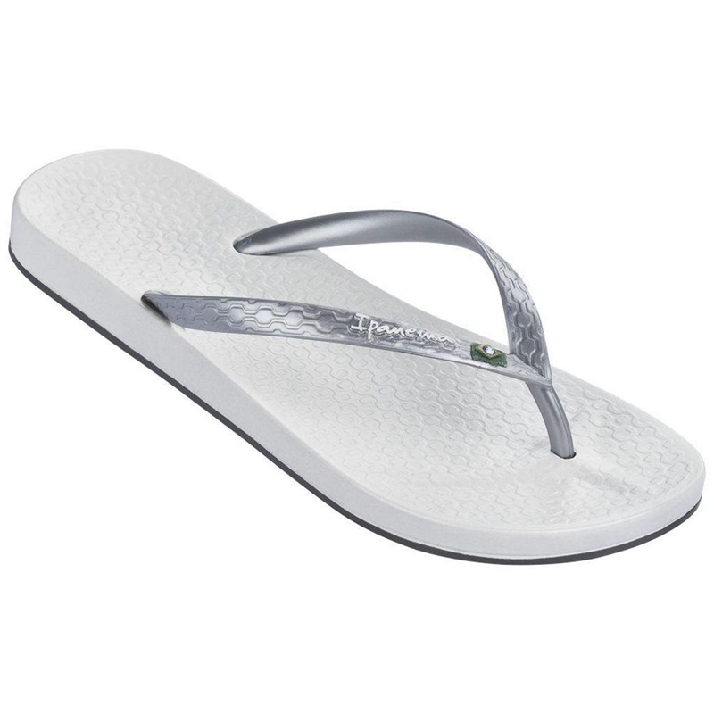 Women\'s Ipanema Anatomic Brilliant III  Flip Flops White | DOXLUIB-69