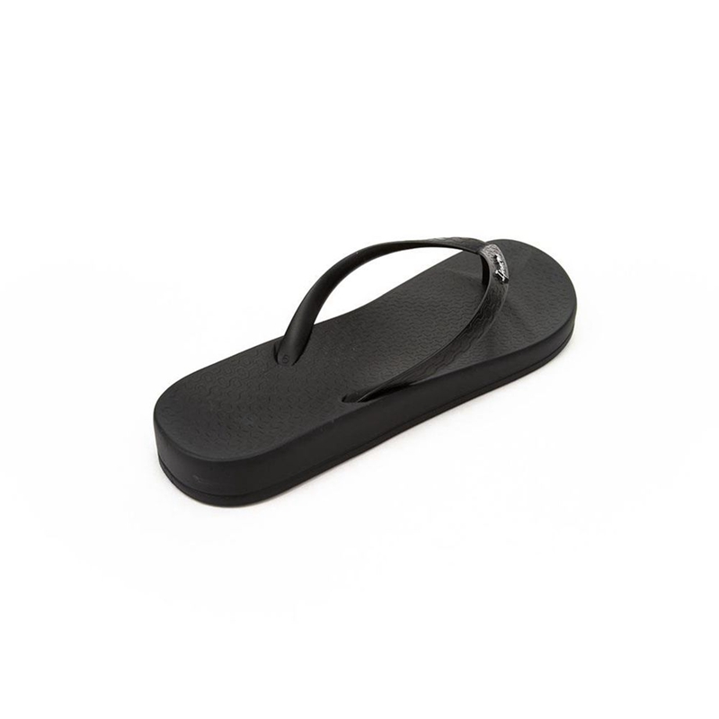 Women's Ipanema Anatomic Tan Flip Flops Black | DOKACVM-36