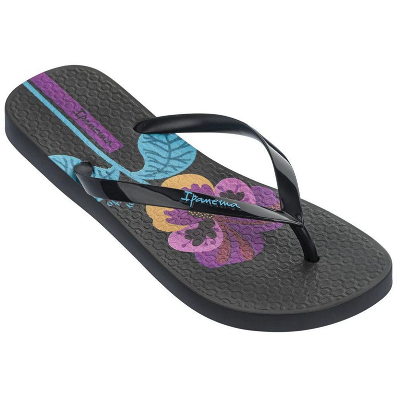 Women's Ipanema Botanicals Flip Flops Black | UDFYANW-62