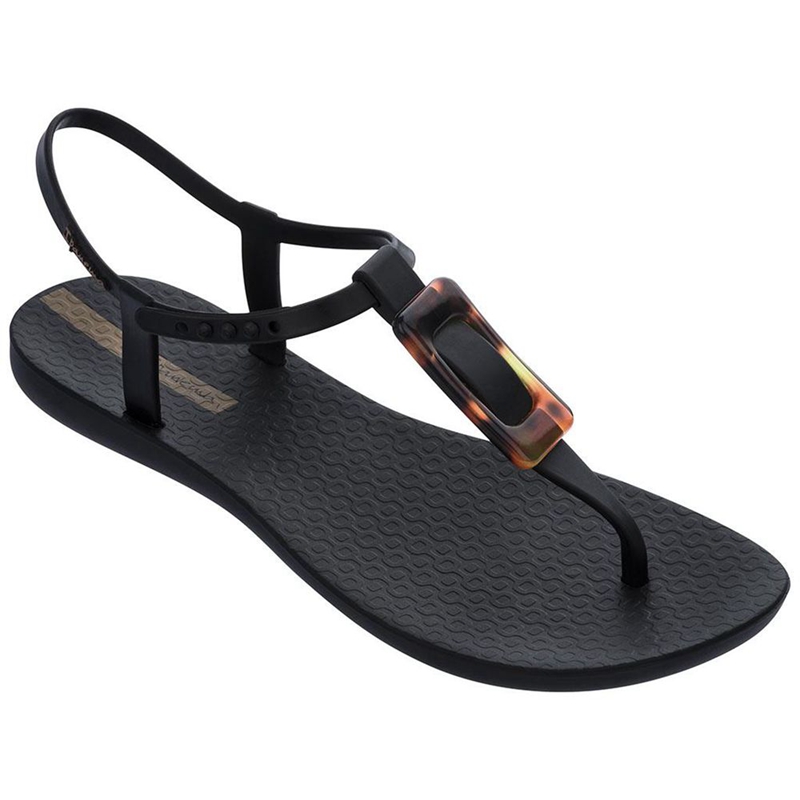 Women\'s Ipanema Class Charm Sandals Black | PUVCFGK-42