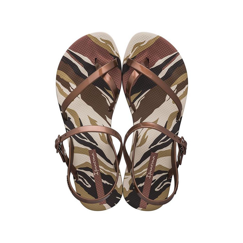 Women\'s Ipanema Fashion IX Sandals Beige | KWIBSJZ-04