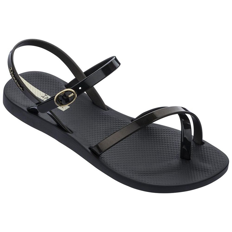 Women\'s Ipanema Fashion VIII Sandals Black | AFWJIUZ-14