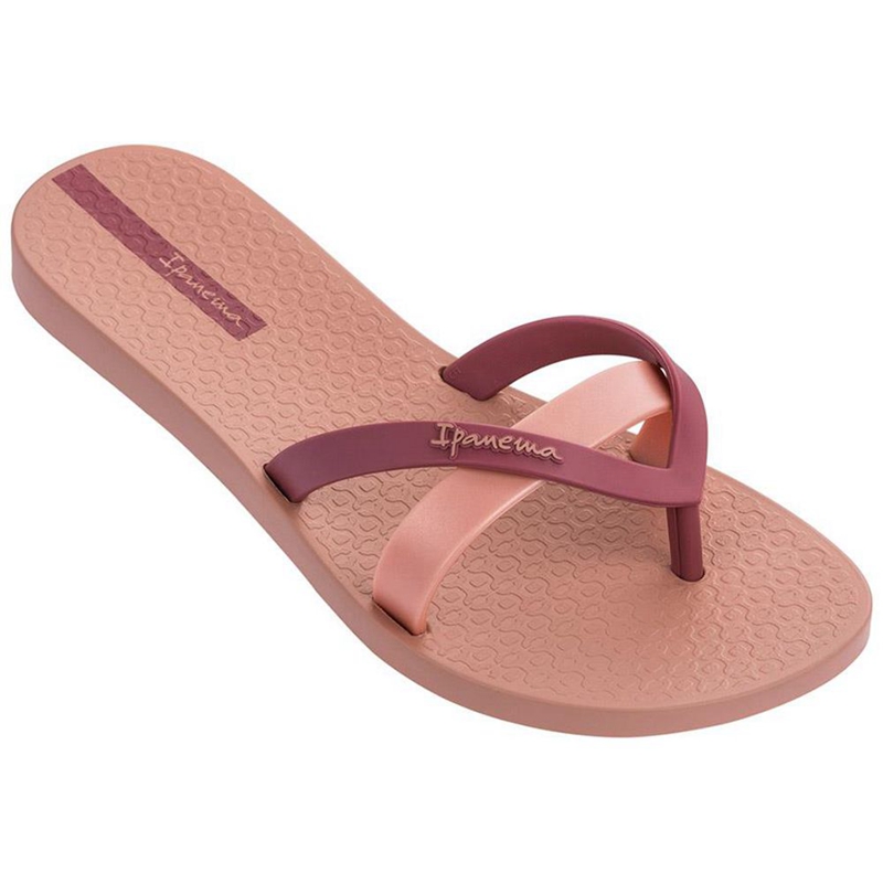 Women\'s Ipanema Kirei Flip Flops Pink | VALPUME-21