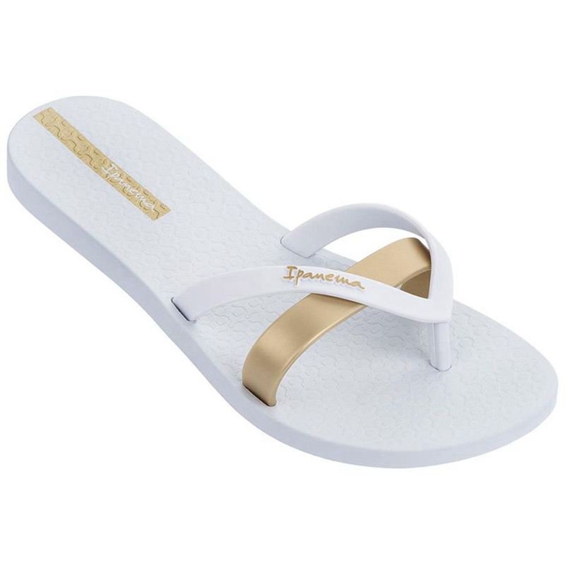 Women\'s Ipanema Kirei Flip Flops White | GICDFEL-73