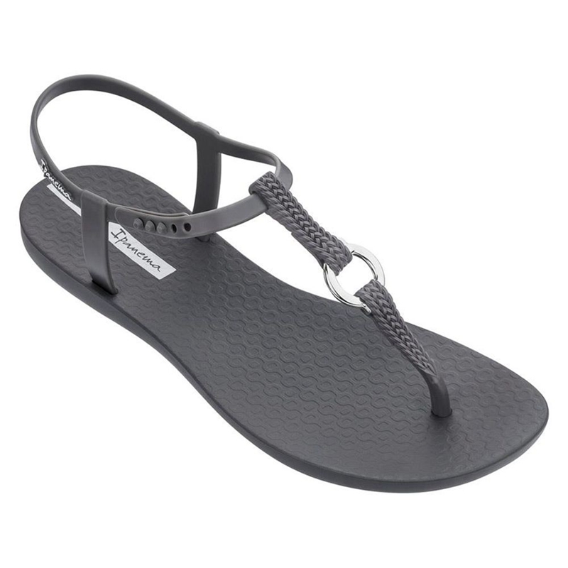 Women\'s Ipanema Link Sandals Grey | FZYNBDO-26