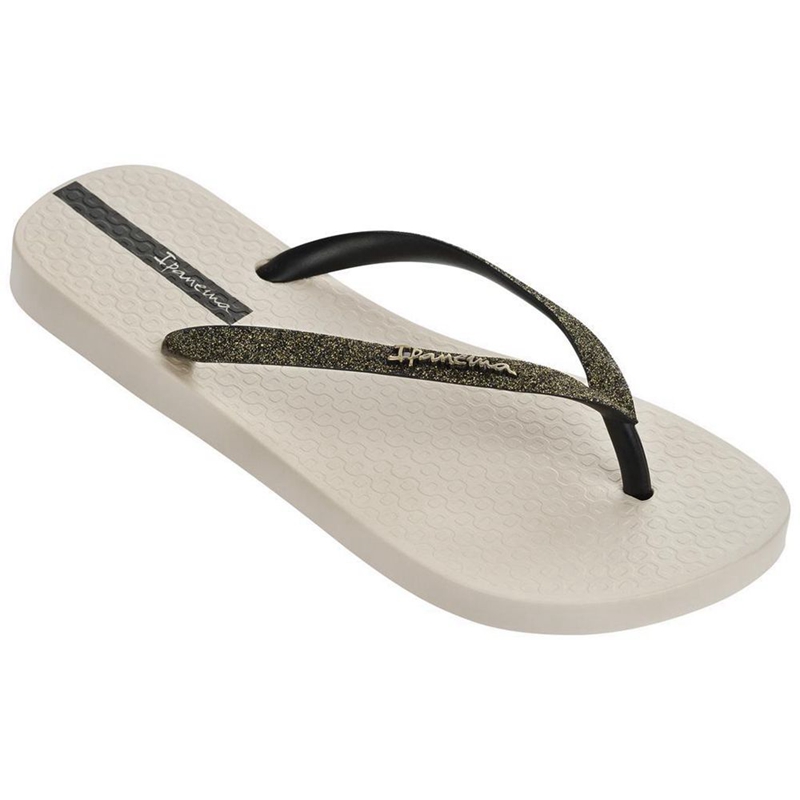 Women\'s Ipanema Lolita III Flip Flops Beige | GIZBKQS-28