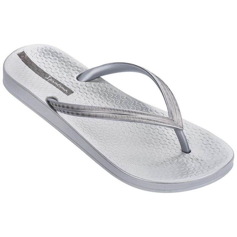 Women\'s Ipanema Mesh IV Flip Flops White | PXEUBZQ-82