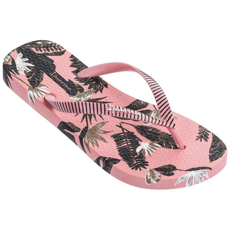 Women\'s Ipanema Paradise Flip Flops Pink | OMJHFRW-86