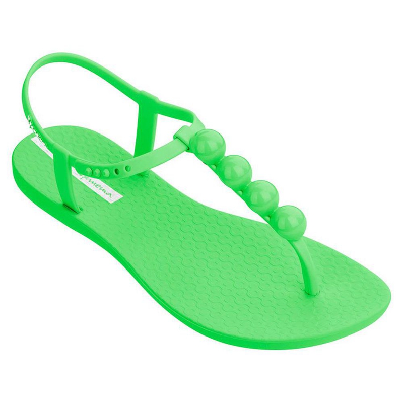 Women\'s Ipanema Pearl Sandals Green | LJSKHXT-92