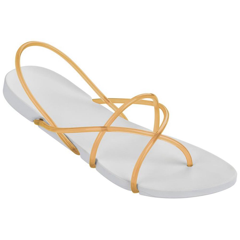 Women\'s Ipanema Philippe Starck Thing G Sandals White | JXYABNW-03