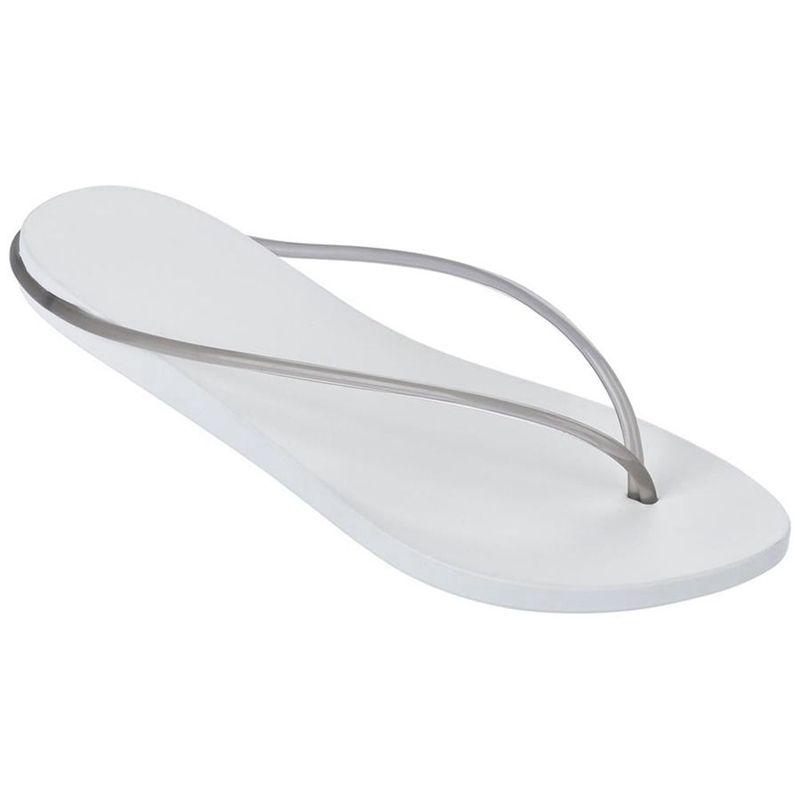 Women\'s Ipanema Philippe Starck Thing M Flip Flops White | IGSBMFZ-14