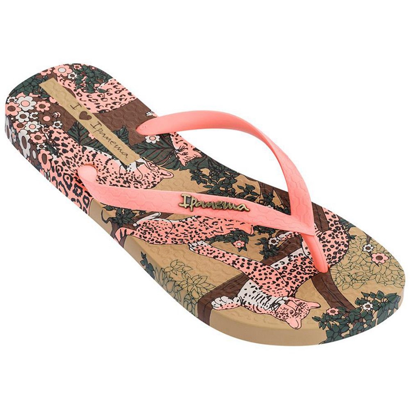 Women\'s Ipanema Pop Flip Flops Pink | MWLQFJN-49