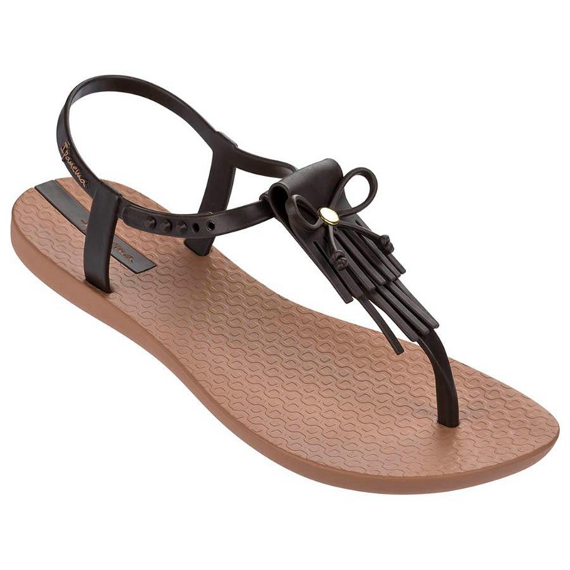 Women\'s Ipanema Tassy Sandals Brown | OCVIRZX-62